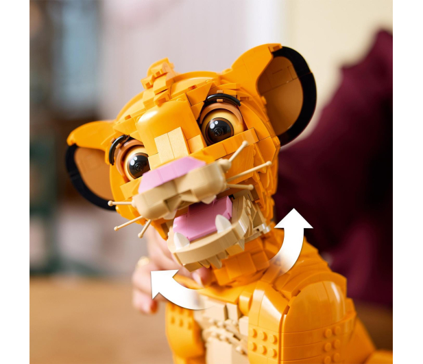 LEGO Disney 43247 Król Lew - młody Simba - 1248600 - zdjęcie 3